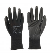 Silverline Handschoen met zwarte handpalm